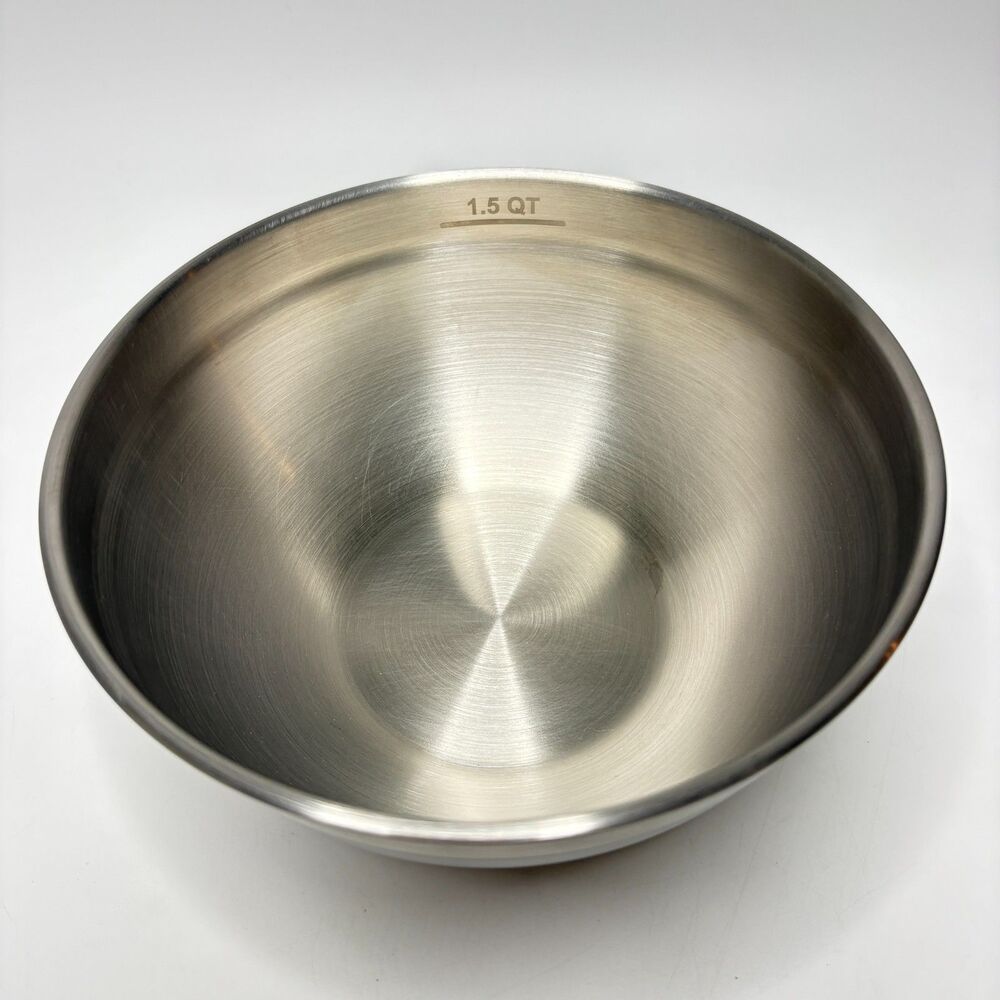 FIGMENT  3 Piece Mixing Bowl Set  Non Slip Dishwasher Safe 1.5, 3, 5 Qt - Picture 9 of 10